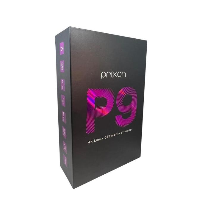 Prixon P9+ IPTV Set Top Box Ultra 4k HD wifi kpn ziggo odido, Audio, Tv en Foto, Mediaspelers, Nieuw, Zonder harde schijf, HDMI