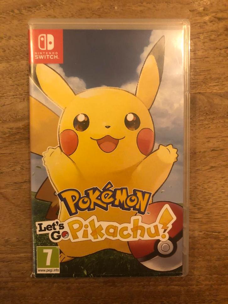 Pokémon Let's Go Pikachu - Nintendo Switch, Spelcomputers en Games, Games | Nintendo Switch, Zo goed als nieuw, Role Playing Game (Rpg)