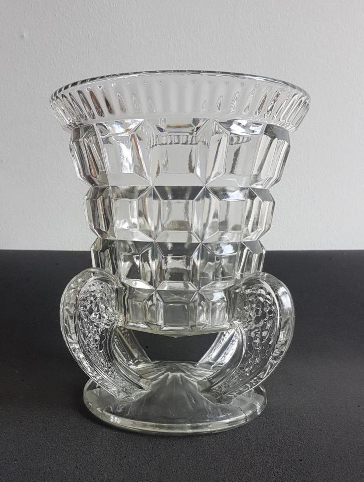 LIBOCHOVICE - Feigl & Morawetz - Vaas - Nr 1483 - ART DECO, Antiek en Kunst, Antiek | Glas en Kristal, Ophalen of Verzenden