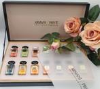 Armani Privé Haute Couture Parfum Set – 14 Mini’s (7.5 ml), Verzamelen, Parfumverzamelingen, Armani, Miniatuur, Nieuw, N.v.t