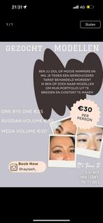 Lashes €35,00! One by one or volume! Book now., Ophalen of Verzenden, Nieuw, Handen en Nagels