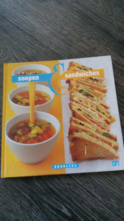 Snelle soepen & sandwiches  AH kookboek  104 bladzijden  har, Boeken, Kookboeken, Zo goed als nieuw, Ophalen of Verzenden