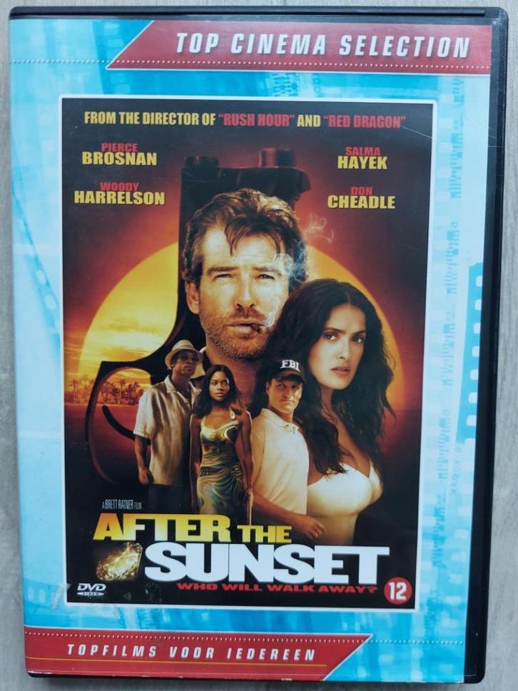 DVD After the Sunset (2004) Pierce Brosnan, Cd's en Dvd's, Dvd's | Thrillers en Misdaad, Zo goed als nieuw, Maffia en Misdaad
