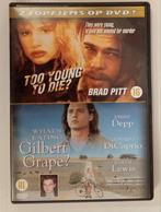 Too Young To Die en Gilbert Grape, Alle leeftijden, Ophalen of Verzenden, Zo goed als nieuw, Drama