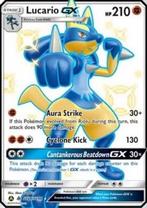 2019 Pokémon Lucario GX #SV64 RAW, Ophalen of Verzenden, Zo goed als nieuw