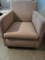 Fauteuil, moderne kleur, bij de Bijenkorf gekocht, 75 tot 100 cm, Ophalen of Verzenden, Zo goed als nieuw, 50 tot 75 cm