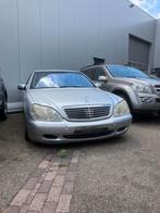Mercedes S 400 Cdi bouwjaar 2001, 210.000 km Frans kenteken, Auto's, Automaat, Achterwielaandrijving, 8 cilinders, Leder