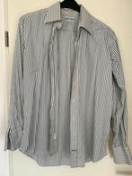 Gestreept overhemd Gentiluomo - Zo goed als nieuw, Kleding | Heren, Ophalen of Verzenden, Zo goed als nieuw, Blauw, Halswijdte 39/40 (M)
