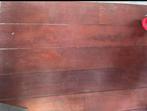 Houten Jatoba vloer 65m2 te koop!, Doe-het-zelf en Verbouw, Ophalen, Gebruikt, 50 tot 150 cm, Vloerdelen of -planken