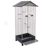 Kamer volière met 3 poppen en  man, Ophalen of Verzenden, Zo goed als nieuw, Aluminium, Volière