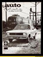 Sunbeam 1250 t/m 1600 brochure/auto folder/test reprint, Verzenden
