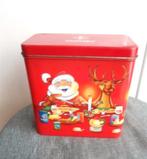 Blik Bolletje met Kersttafereel, Verzamelen, Blikken, Ophalen of Verzenden, Gebruikt, Bolletje