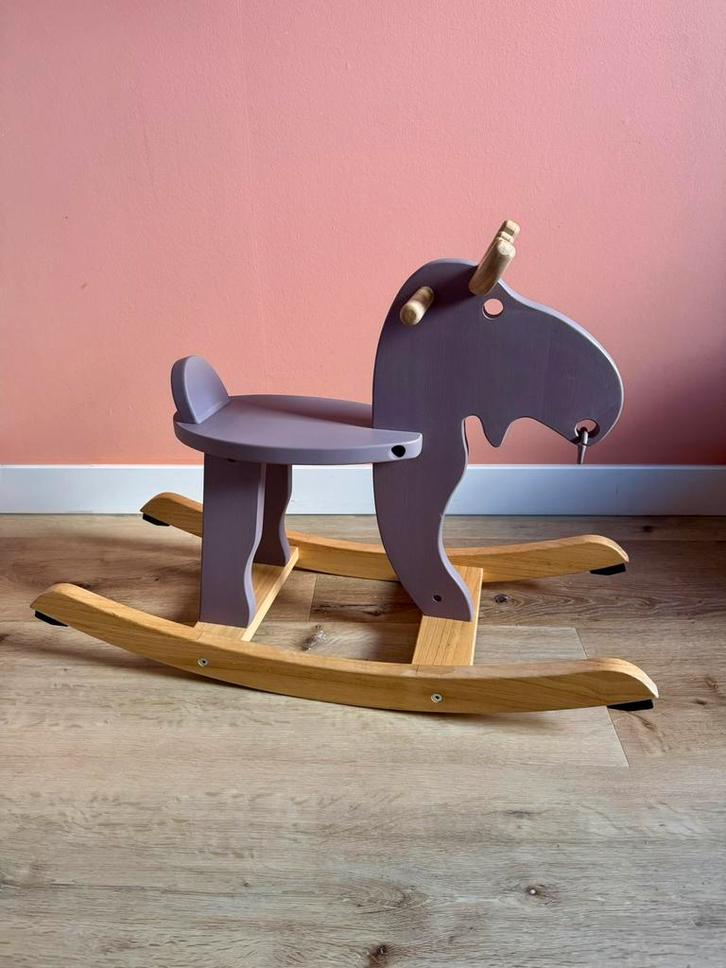 Hobbelpaard Ikea opgeknapt, Kinderen en Baby's, Speelgoed | Hobbelfiguren, Zo goed als nieuw, Ophalen of Verzenden
