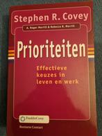 Prioriteiten - Stephen R. Covey, Boeken, Ophalen of Verzenden, Zo goed als nieuw, Management, Stephen R. Covey