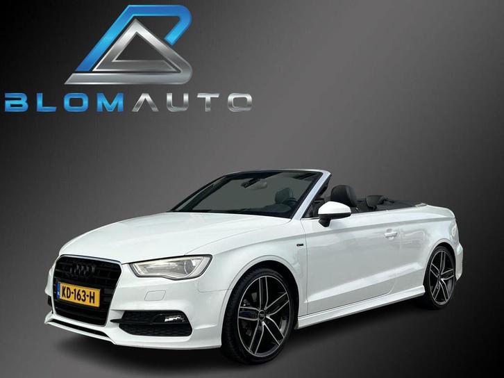 Audi A3 Cabriolet 1.4 TFSI S-Line LEDER+NEKVERWARMING+19INCH, Auto's, Audi, Bedrijf, Te koop, A3, ABS, Airbags, Airconditioning