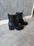 Zwarte Dockers by Gerli enkellaarzen, maat 37, Zwart, Lage of Enkellaarzen, Ophalen of Verzenden, Dockers