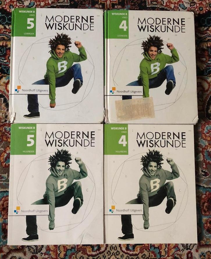 Moderne Wiskunde  - VWO Wiskunde B, Boeken, Schoolboeken, Gelezen, Wiskunde B, VWO, Ophalen of Verzenden