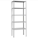 Hoge stellingkast van HAY 'Shelving Unit'. Lichtgrijs, staal, Ophalen, Nieuw