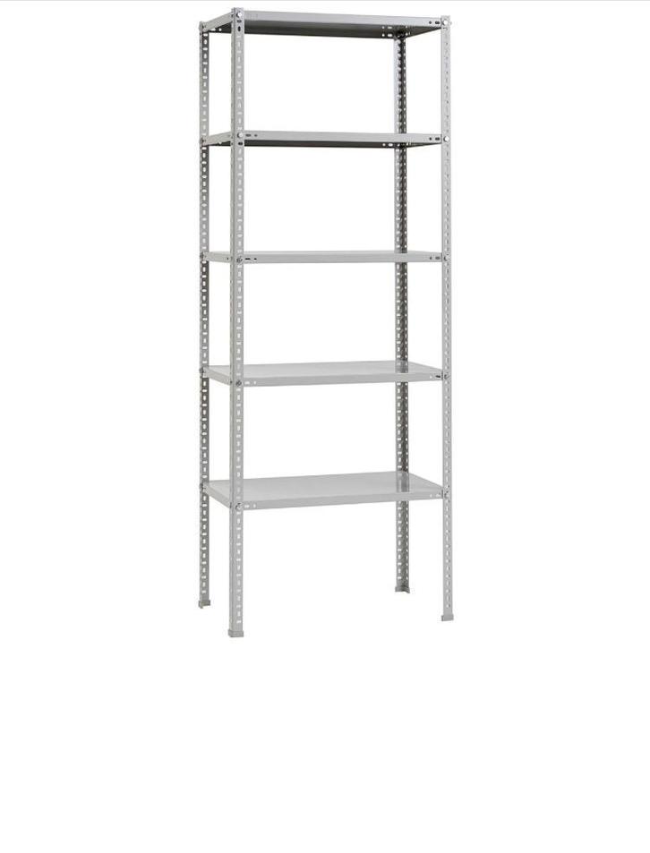 Hoge stellingkast van HAY 'Shelving Unit'. Lichtgrijs, staal, Huis en Inrichting, Kasten | Stellingkasten, Nieuw, Ophalen