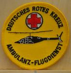 Patch "Deutsches rotes kreuz ambulanz flugdienst" lifeliner, Ophalen of Verzenden, Nederland, Embleem of Badge