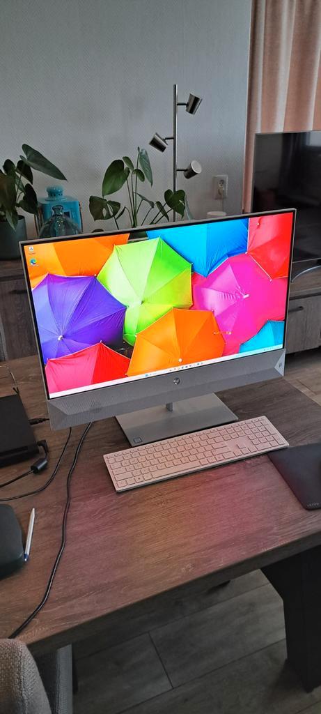 HP All-in-One PC - Perfect voor Thuis!, Computers en Software, Desktop Pc's, Zo goed als nieuw, 2 tot 3 Ghz, SSD, 16 GB, Met videokaart