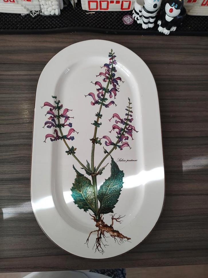 Botanica Groot Ovaal Serveerschaal Villeroy & Boch, Huis en Inrichting, Keuken | Servies, Zo goed als nieuw, Schaal of Schalen