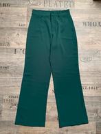 Donkergroene pantalon high waist, Kleding | Dames, Verzenden, Zo goed als nieuw, Maat 36 (S), Shein.