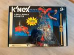 Knex lava launch coaster, Ophalen of Verzenden, Zo goed als nieuw, K'nex
