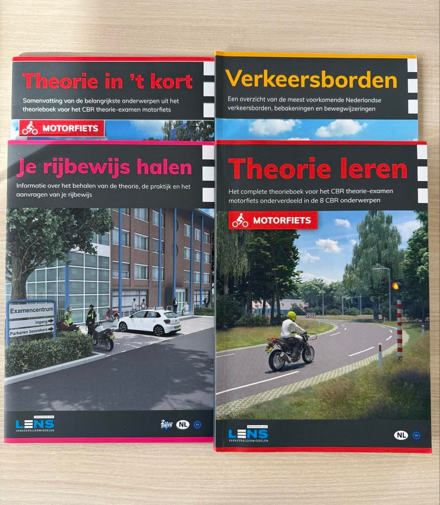 Motor Theorieboeken - Compleet Pakket, Ophalen
