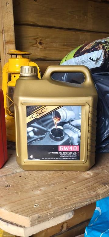 C&C motorolie
4 liter |
5W-40 beschikbaar voor biedingen