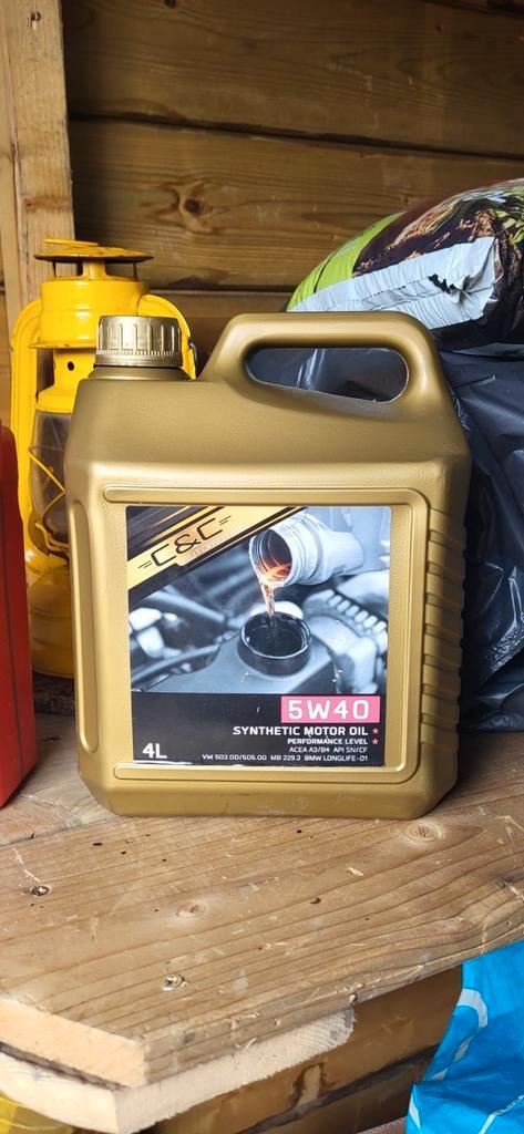 C&C motorolie
4 liter |
5W-40, Auto-onderdelen, Overige Auto-onderdelen, Nieuw, Ophalen of Verzenden