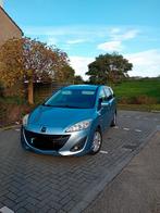 Mazda 5 1.8 85KW 2011 Blauw, Auto's, Voorwielaandrijving, Stof, 1370 kg, 4 cilinders