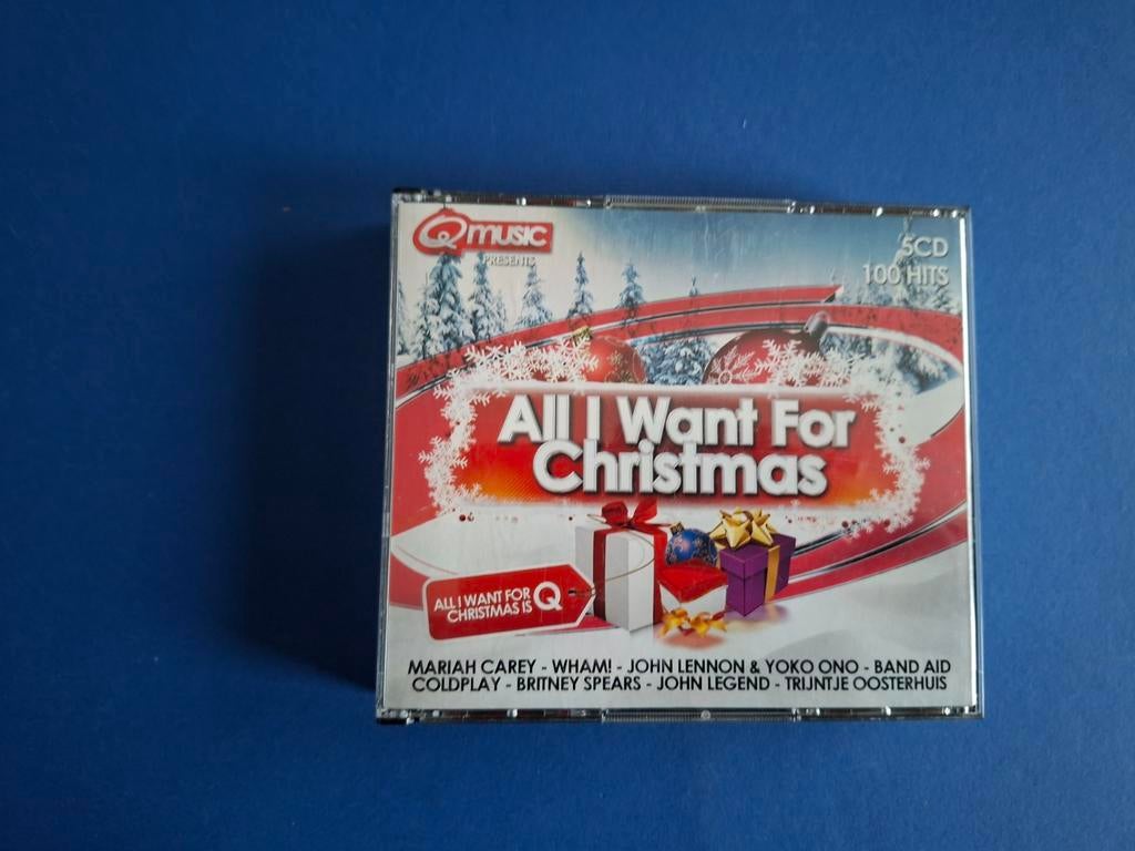 all i want for christmas is q-music 5cd box, Ophalen of Verzenden, Zo goed als nieuw