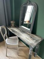 Kaptafel, bureau, sidetable, Ophalen, Zo goed als nieuw, Minder dan 100 cm, Hout
