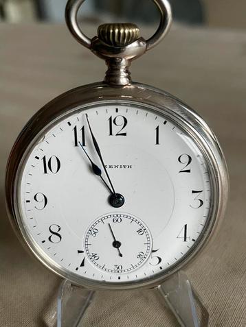 Zilveren Zenith Zakhorloge - Goedlopend! beschikbaar voor biedingen