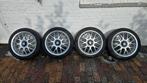 Union velgen 5x112 7.5J Et35 met goeie banden!, Ophalen, 215 mm, Banden en Velgen, 17 inch