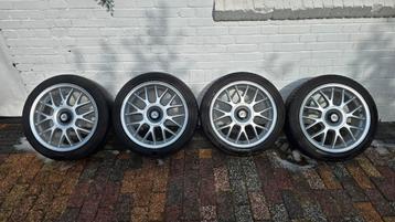 Union velgen 5x112 7.5J Et35 met goeie banden! beschikbaar voor biedingen