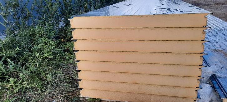 Sandwichpanelen, Doe-het-zelf en Verbouw, Isolatie en Afdichting, Nieuw, Hardschuim (Pir), 8 tot 12 cm, 15 m² of meer, Ophalen