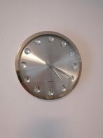 Karlsson klok brushed silver crystals, Antiek en Kunst, Antiek | Klokken, Ophalen of Verzenden
