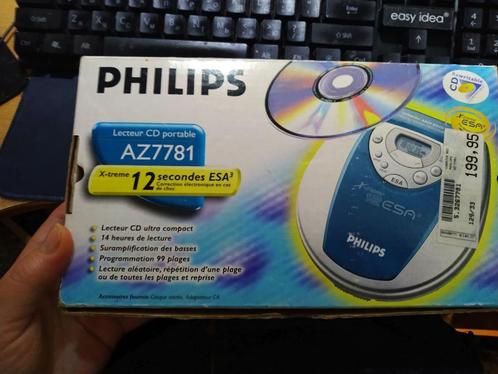 PHILIPS MAGNAVOX AZ 7781/17 PORTABLE CD PLAYER, Audio, Tv en Foto, Cd-spelers, Gebruikt, Philips, Draagbaar, Ophalen of Verzenden