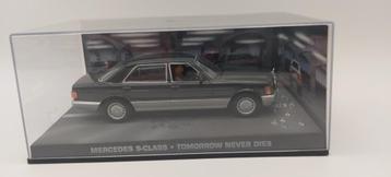 #62 Mercedes S class James bond auto met boekje  beschikbaar voor biedingen