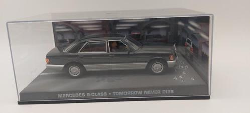 #62 Mercedes S class James bond auto met boekje, Hobby en Vrije tijd, Modelauto's | 1:43, Nieuw, Auto, Universal Hobbies, Verzenden