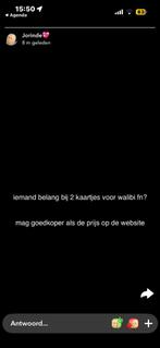 Walibi fright night, Tickets en Kaartjes, Twee personen, Ticket of Toegangskaart