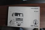Daf 95 instructieboekje, Ophalen of Verzenden