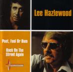 LEE HAZLEWOOD 2-op-1 cd POET FOOL OR BUM / BACK ON THE STREE, Cd's en Dvd's, Ophalen of Verzenden