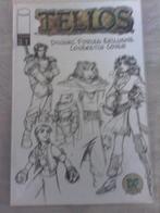 tellos dynamic forces exclusive con sketch cover, Amerika, Nieuw, Ophalen, Eén comic