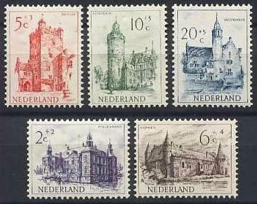 Nederland NVPH nr 568/72 ongebruikt Zomerzegels 1951, Postzegels en Munten, Postzegels | Nederland, Postfris, Na 1940, Verzenden