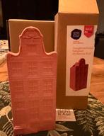 Heinen Delfts Blauw Droogbloemhuisje Halsgevel, Ophalen of Verzenden