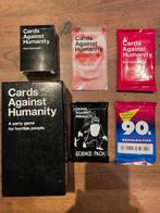 Cards Against Humanity + expansions, Hobby en Vrije tijd, Gezelschapsspellen | Bordspellen, Ophalen of Verzenden, Nieuw
