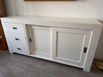 Witte Dressoir - 180 cm breed, Huis en Inrichting, Ophalen, Gebruikt, 150 tot 200 cm, Met lade(s)